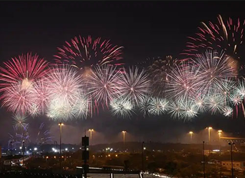 新宾焰火晚会